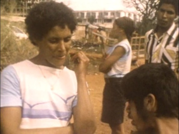 Foto de Almir e sua mãe